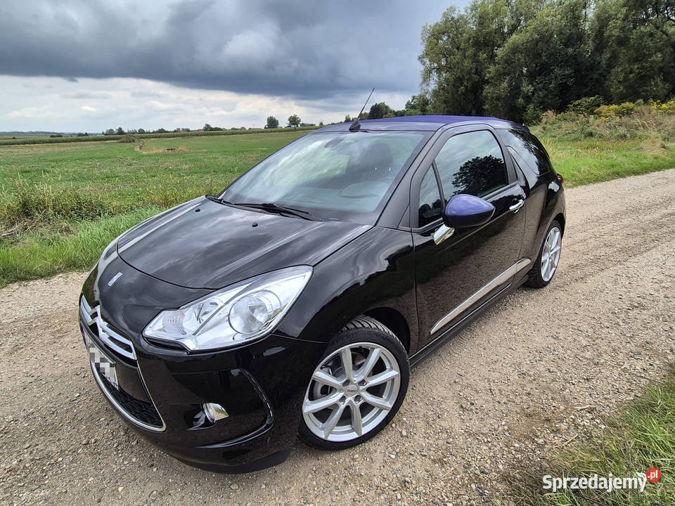 Citroen DS3 16 Citron CABRIO 2013r 92 900 benzyna Lubsza sprzedam