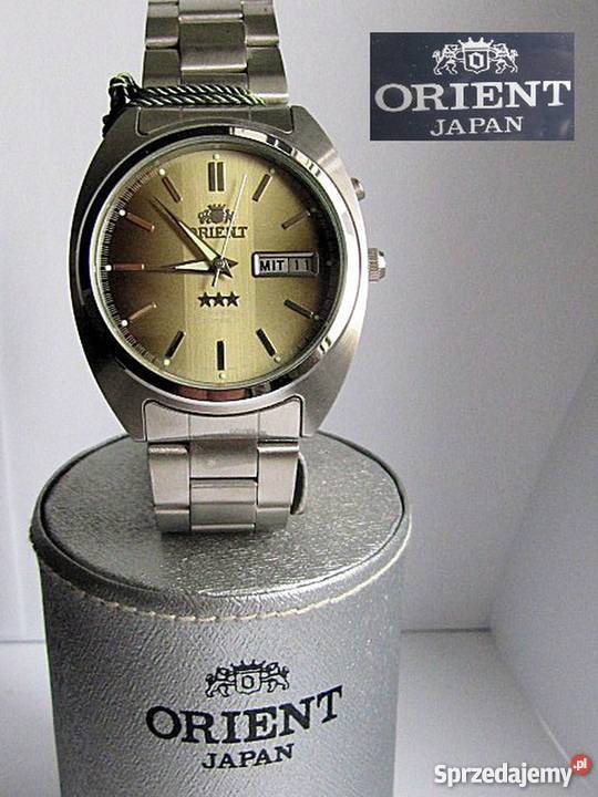 13 Zegarek Orient crystal 21 jewels automat Zegarki Nysa