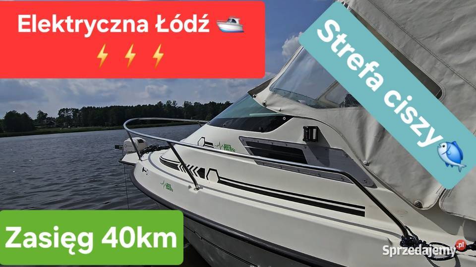 Łódź elektryczna strefa ciszy Wyszków