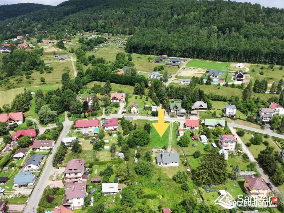 Działka do sprzedania Ustrzyki Dolne 1374m2