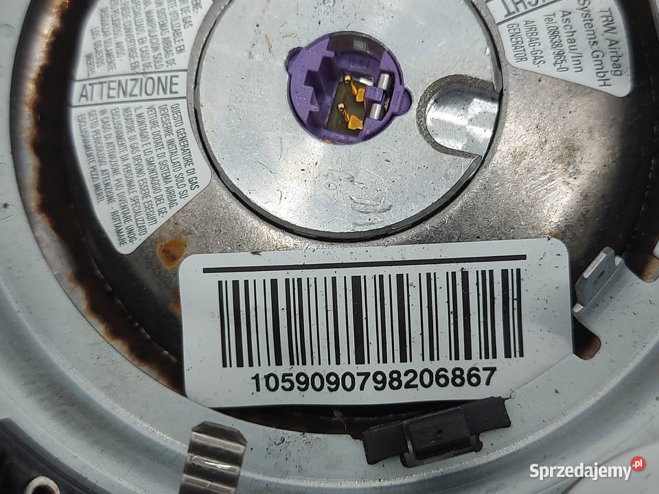 VW GOLF VI 09r AIRBAG poduszka kierowcy osobowe świętokrzyskie Kielce