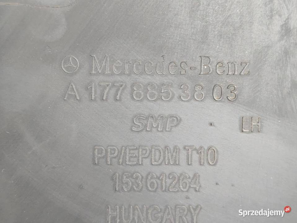 Kratka Zderzaka Lewy Przód Mercedes AKlasa W177