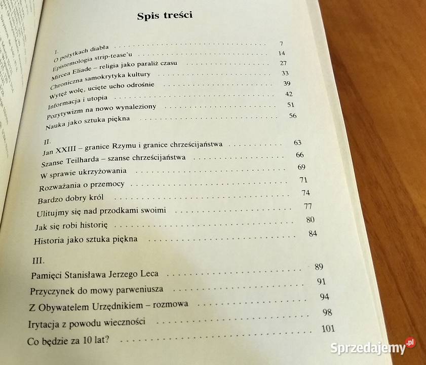 Pochwała niekonsekwencji 13 pisma rozproszone Rok wydania 1989 pomorskie Gdańsk