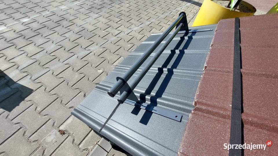 Drabinka bariera na dach bariera śniegowa płotek Zakopane