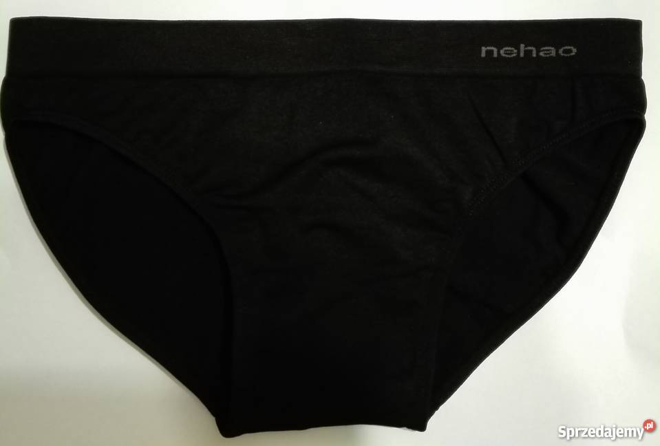 Figi tanga shorty S M 36 38 Nowe x5 CZARNE NEHAO mazowieckie Warszawa