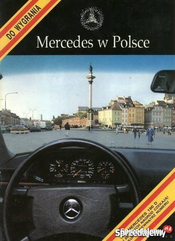 MERCEDES W POLSCE FOLDER sprzedam