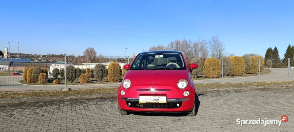 Fiat 500 II 12 i 69 PANORAMA 2010 elektrochrom. lusterko wst. Sanok