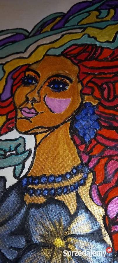 Kobieta w kapeluszu 24x30 Bydgoszcz