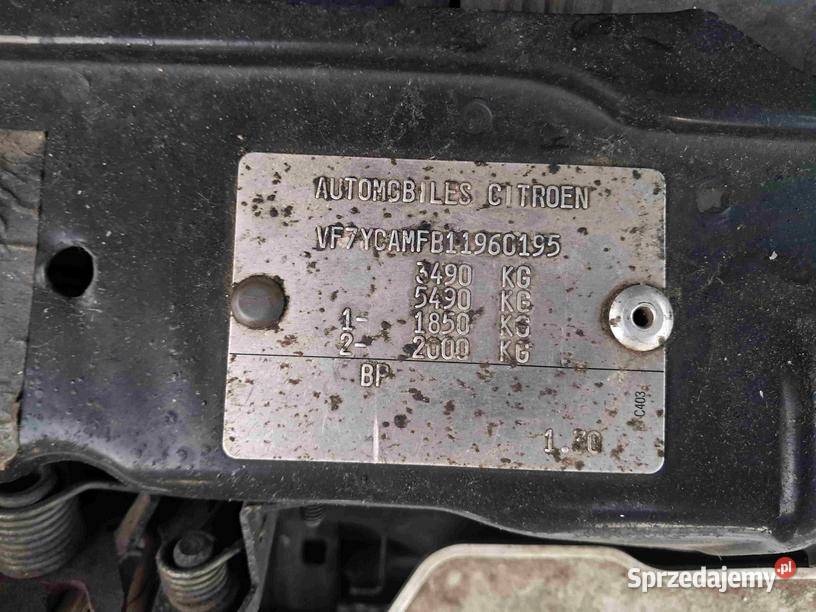 CITROEN JUMPER 2011 21980 ccm 101 441564km Warszawa sprzedam