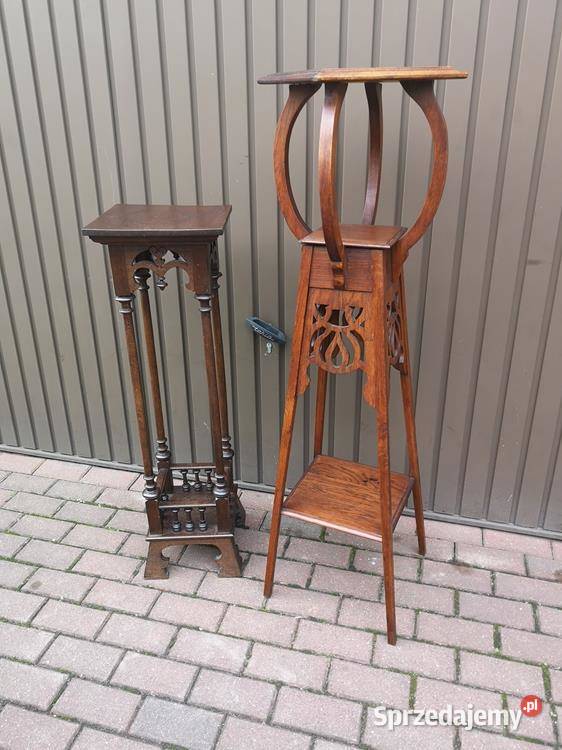 Kwietnik Dębowy Antyk Stary W Stanie Okazja Pozostałe Swarzędz sprzedam