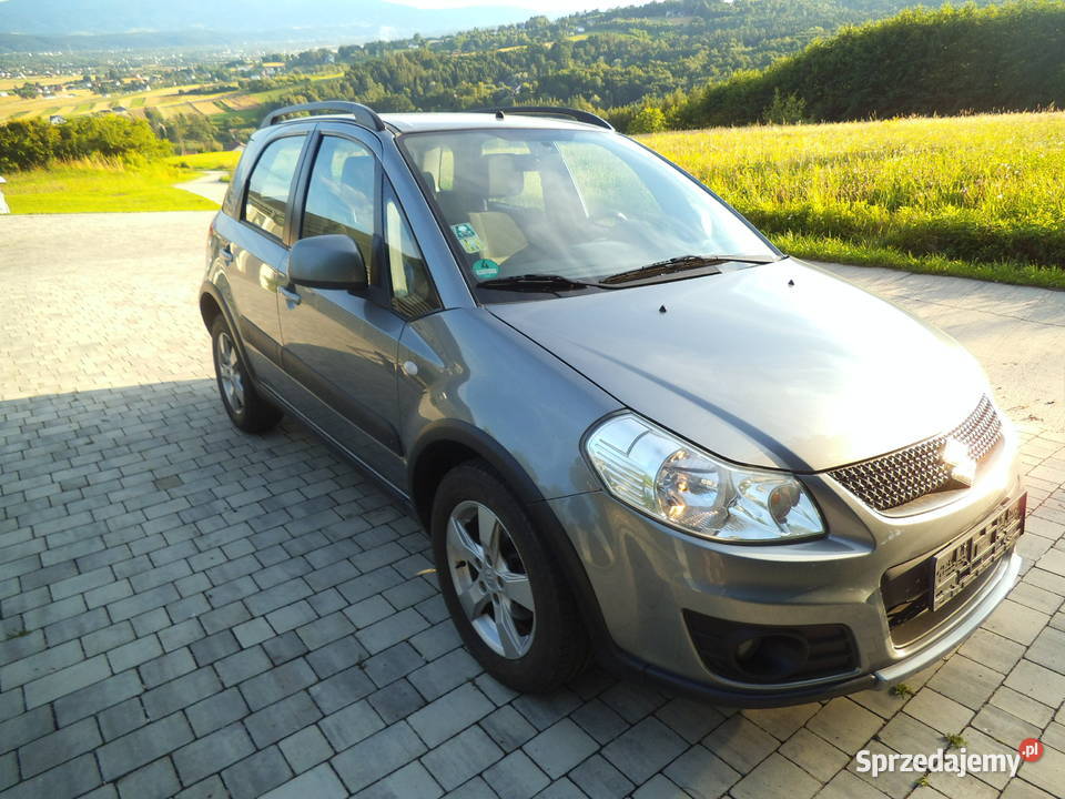 Suzuki sx4 16 benz 4x4 bezwypadkowy oryginał manualna małopolskie Nowy Sącz