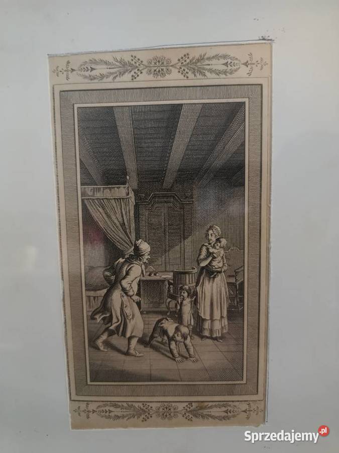 Grafika miedzioryt XVIIIXIX wiek Daniel opolskie Opole