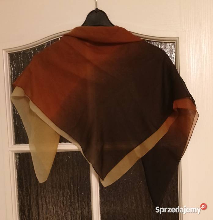 APASZKA chusta cieniowana kwadratowa kolorowa Uniseks Oborniki sprzedam