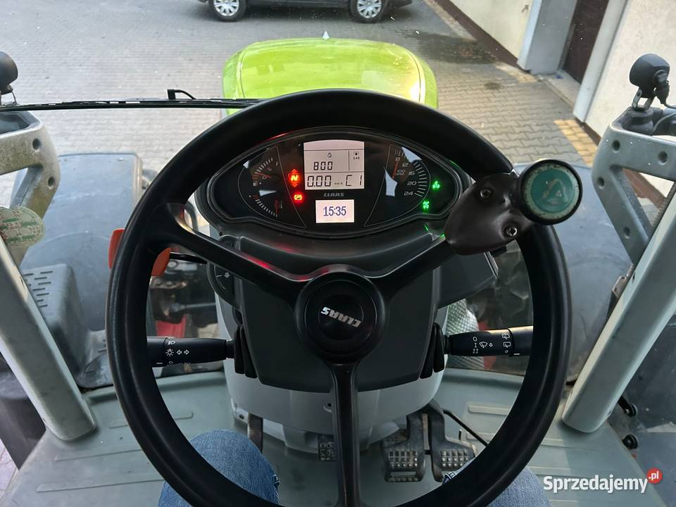 Claas Arion 530 Tuz i wom Ares 620 ATZ MF 6465 Laskowiec