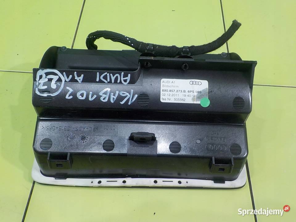 AUDI A1 8X 16 TDI 12r 3D wyswietlacz 8X0857273B Suków