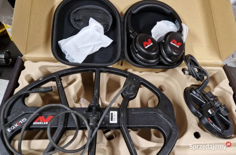 Minelab equinox 900 Słuchawki ML85 dwie cewki 15 Rzeszów sprzedam