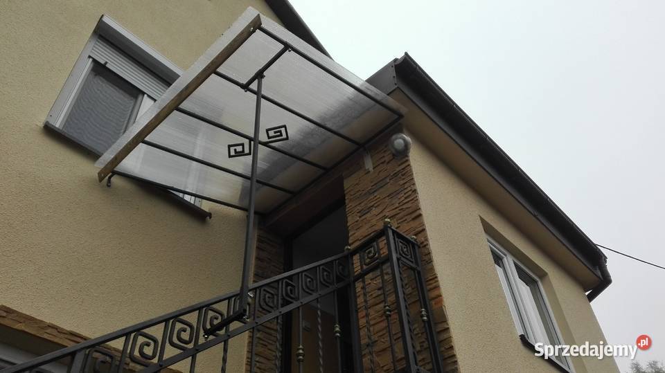 Daszek balkon dach pergola weranda zadaszenie Metalowe podkarpackie Kolbuszowa Dolna