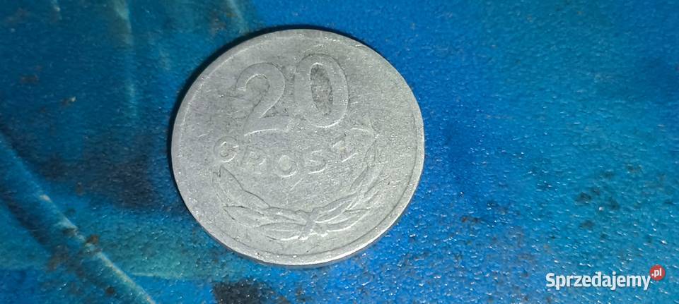 Monety PRL 20 groszy 1961 śląskie