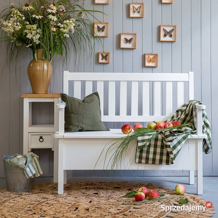 Drewniana ławka ze schowkiem Maków Podhalański sprzedam