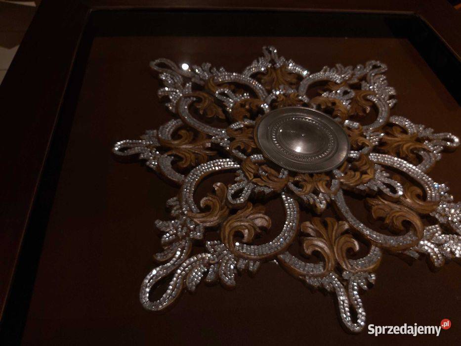 Luksusowy Obraz płaskorzeźba w stylu glamour Pozostałe Szczecin