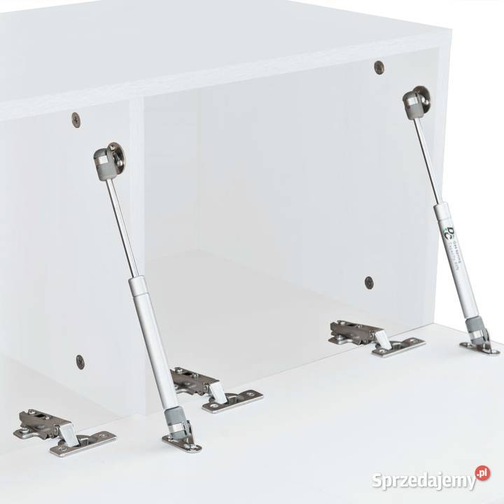 vidaXL Szafki TV 2 materiał drewnopochodny białe