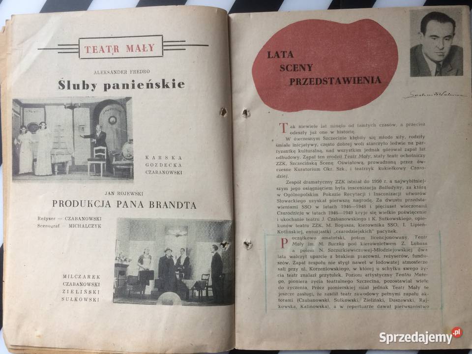 3674 X Lat Teatru W Szczecinie Szczecin