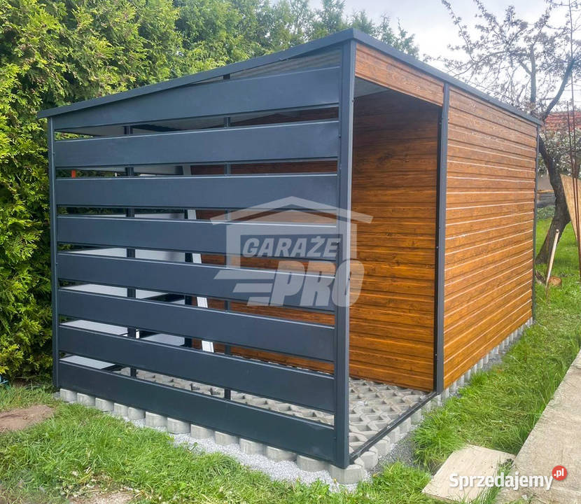 Schowek Domek Ogrodowy 3x2m Wiata 15m drzwi dach Domki narzędziowe Gryfice