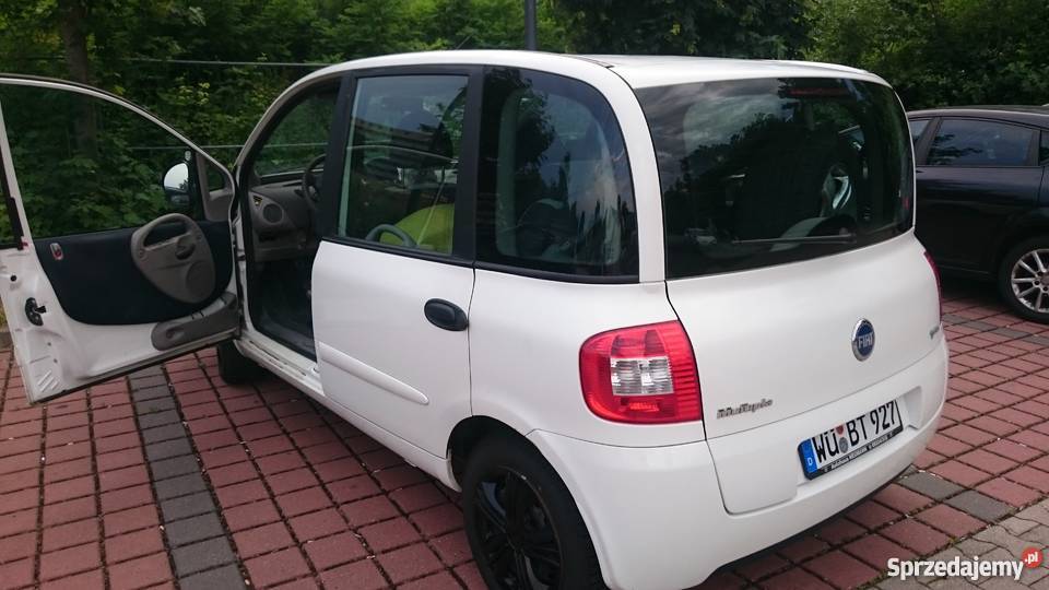 Fiat Multipla Benzyna i CNG cio miejscowy Bydgoszcz