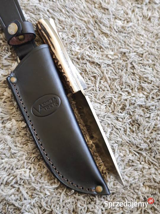 Nóż myśliwski 55 Róg 60HRC świętokrzyskie sprzedam
