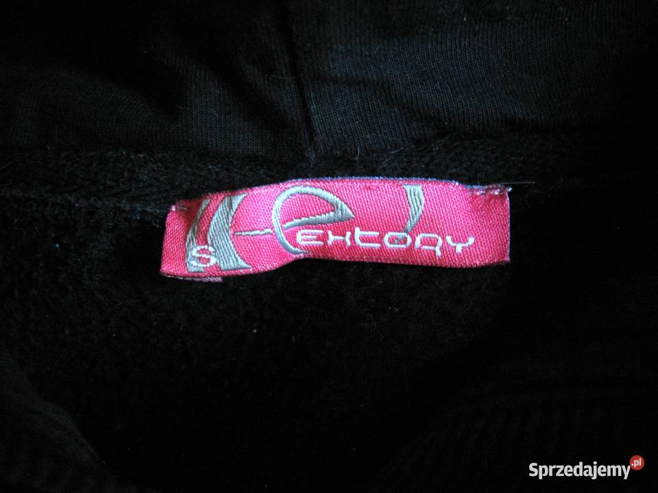 Bluza z kapturem czarna 36 S biust do 100 Siedlce