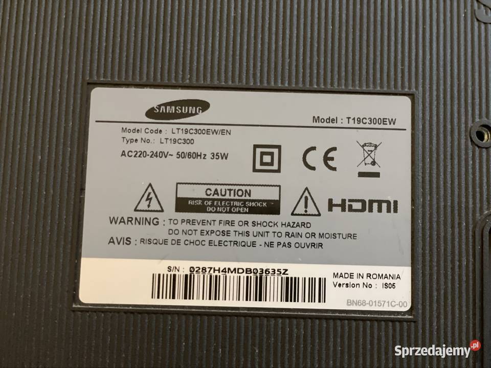 Monitor z funkcją telewizora Samsung podkarpackie Przemyśl sprzedam