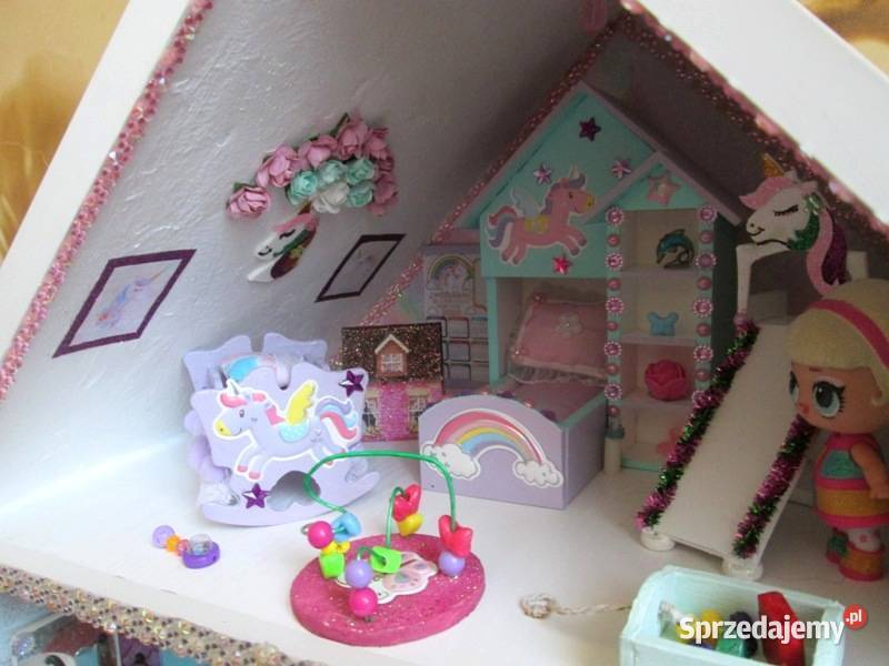 Domek lalek robiony ręcznie z pełnym Bogatynia