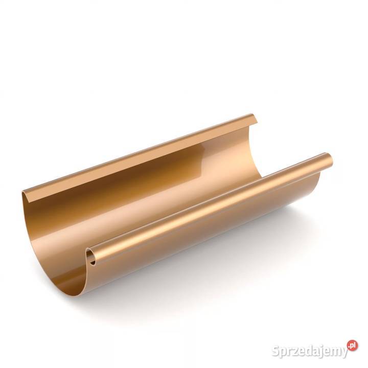 Rynna 125 mm 195 m miedziany Bryza PVC Białystok