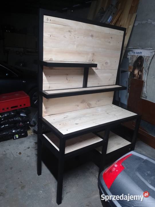 Stół warsztatowy falbanek
