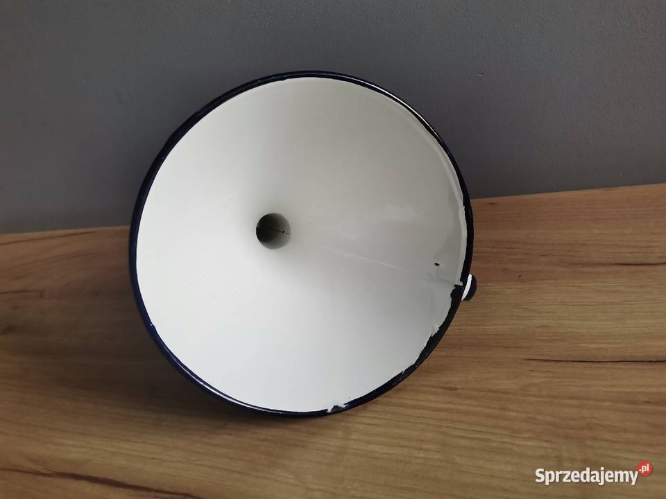 Stary wielki lejek emalia PRL Antyki, Sztuka, Kolekcje Katowice sprzedam