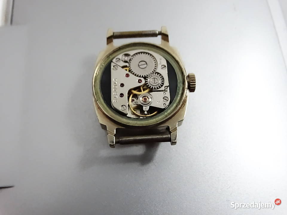Elegancka Vintage SLAVA 17 Jewels Pozłacana AU5 Biłgoraj