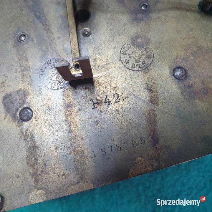 Sprawny mechanizm GBFraiburg medalowy P42 Antyki Wrocław