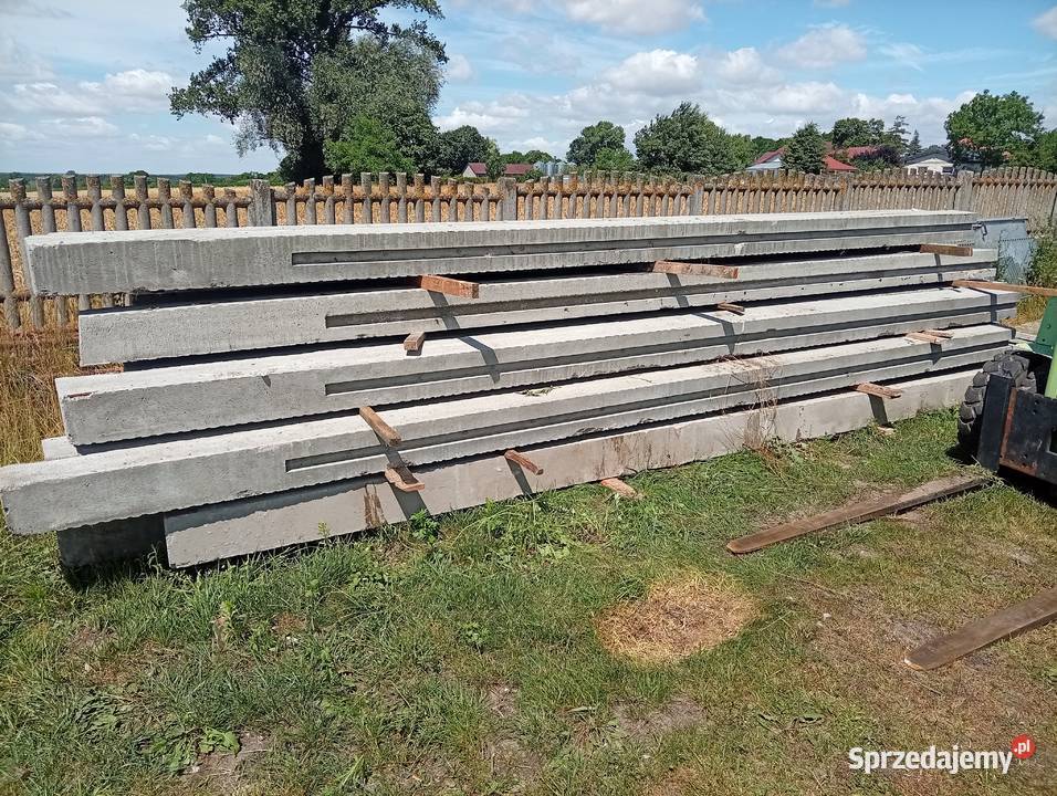 Płyty razem słupami nowe Dobromierz