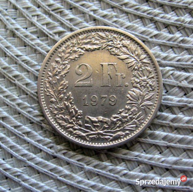 Szwajcaria 2 Franki 1979r Kalisz