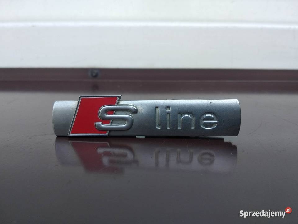 Audi A4 B6 A3 S3 8P znaczek emblemat w grill S osobowe Sieradz sprzedam