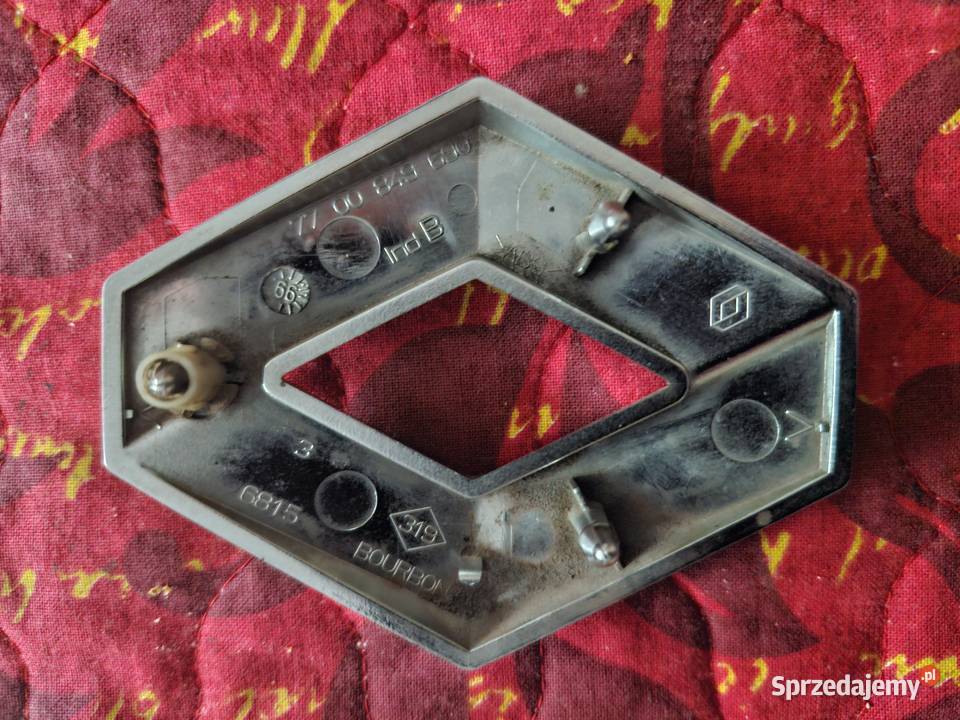 RENAULT ZNACZEK EMBLEMAT NAPIS 7700849690 Stoczek Łukowski