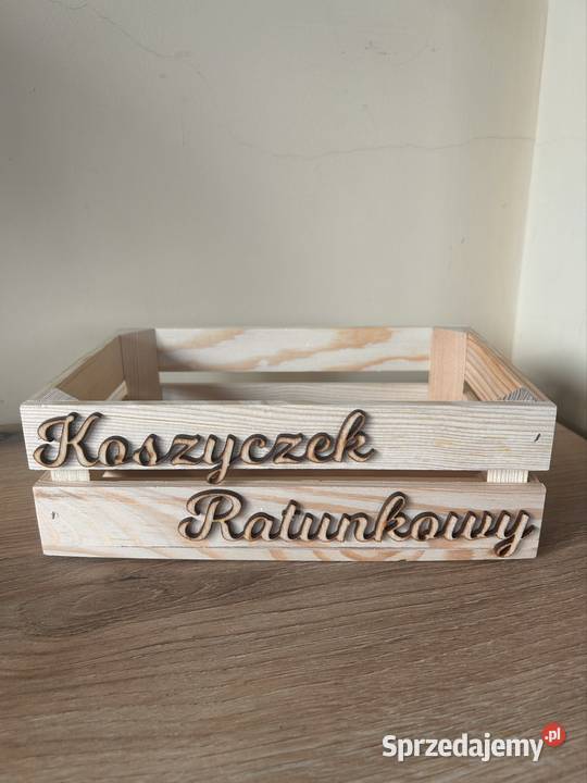 Koszyczek ratunkowy idealny na wesele Pozostałe Boronów