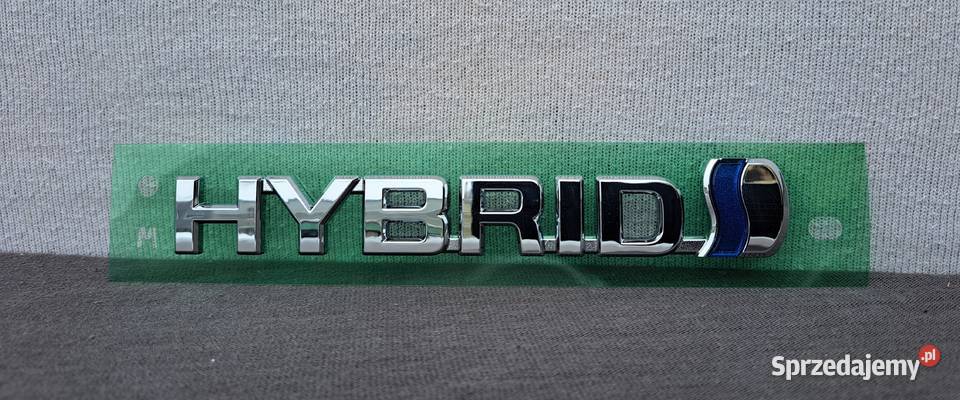 7544106100 emblemat napis HYBRID klapy Toyota Mielęcin