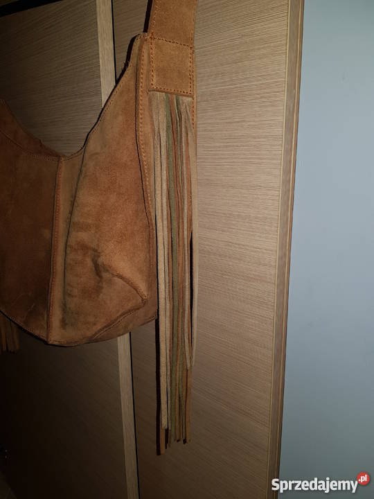 Torba skórzana brązowa z Meksyku Warszawa