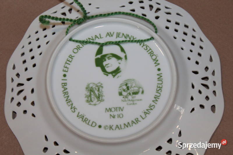 Ażurowy talerzyk Jenny Nystrom 10 zachodniopomorskie Szczecin
