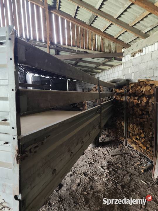 Przyczepa rolnicza samoróbka Maszyny rolnicze Oleksów