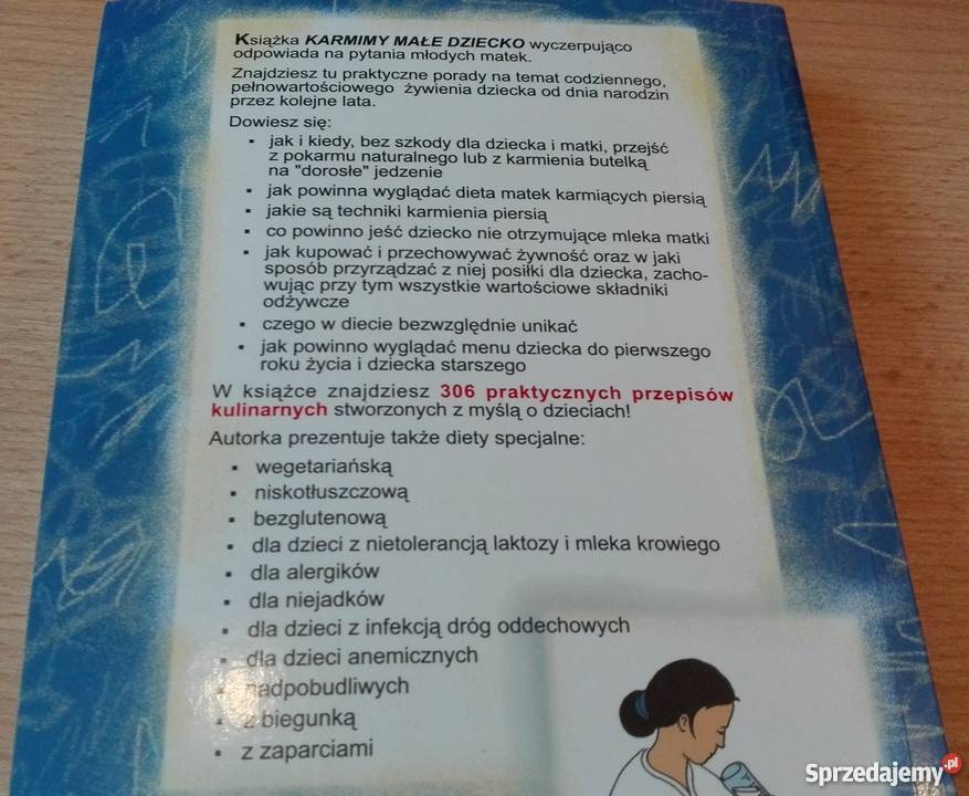 Karmimy małe dziecko Jolanta Zdzieniecka 2002 Gdańsk sprzedam