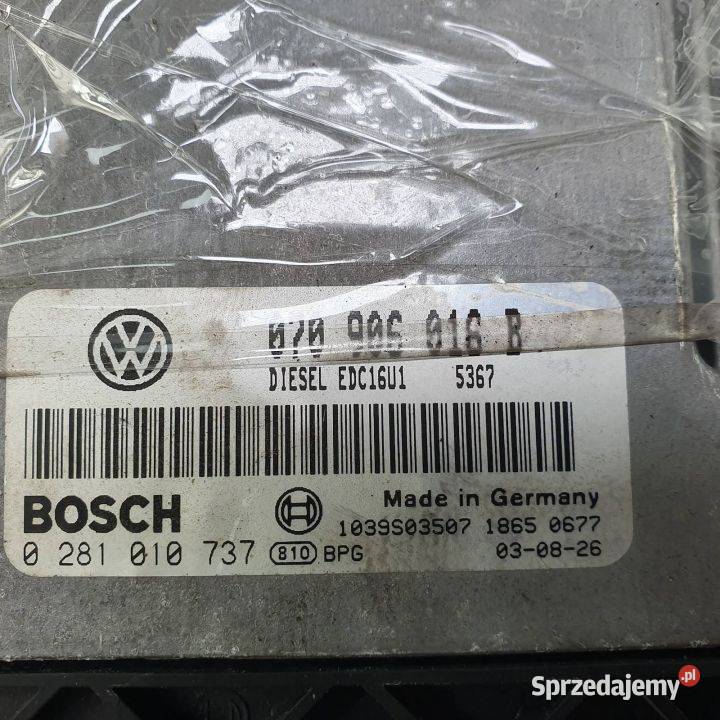 KOMPUTER VOLKSWAGEN PHAETON 070906016B osobowe Lipno sprzedam