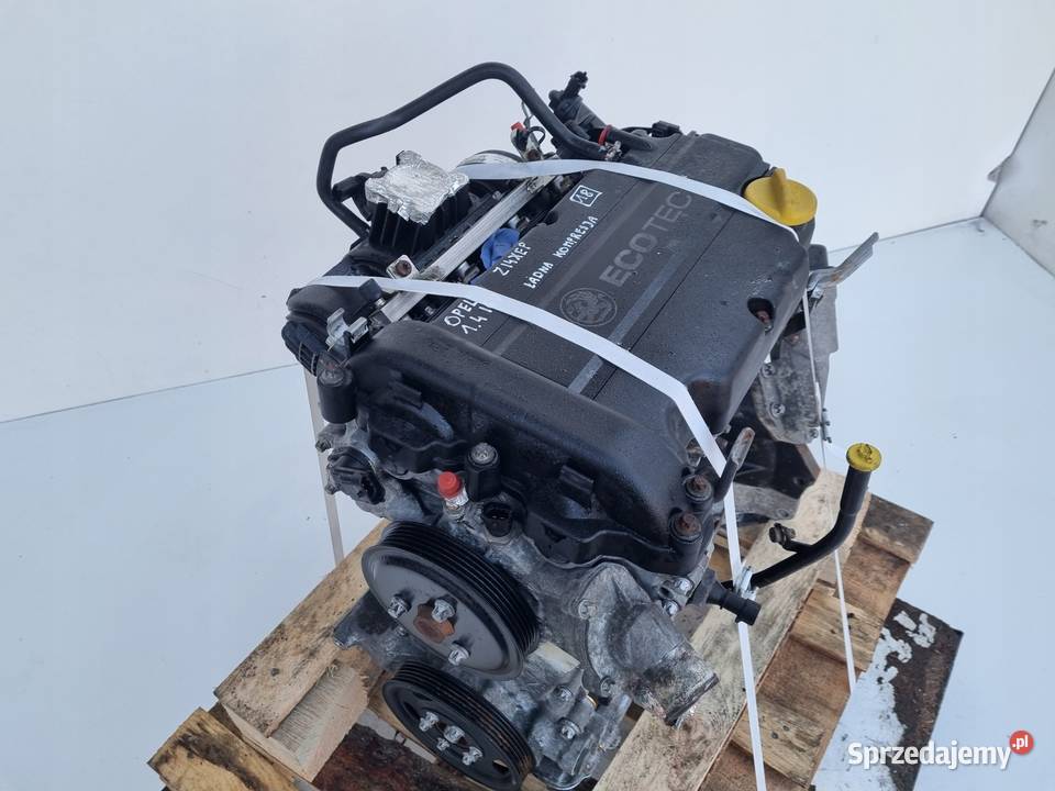 SILNIK KOMPLET Opel Meriva A 14 16V 90 ładna osobowe Silniki kompletne Rudka