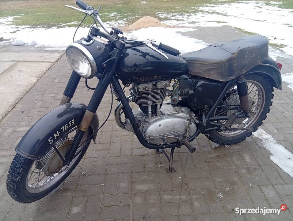 Junak M10 przejściówka 1961 Stan oryginalny Wojsławice